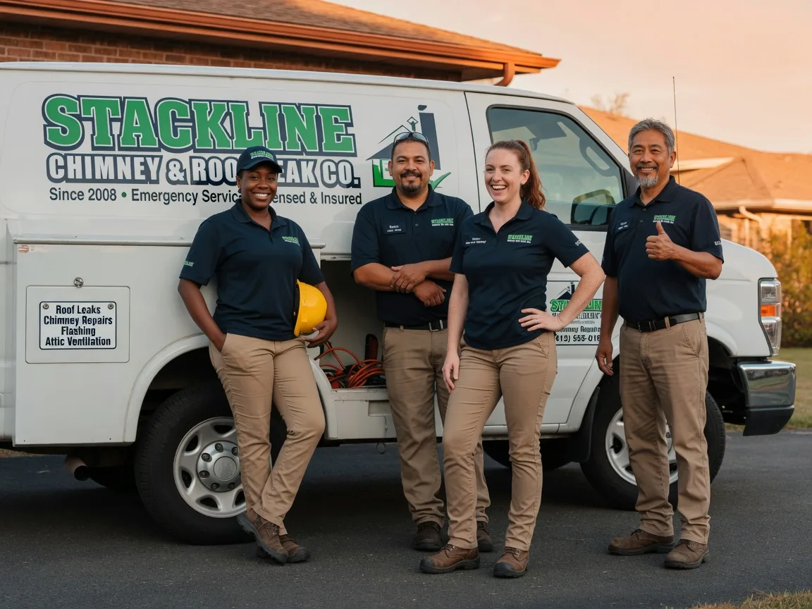 Chimney flashing repair company in Medora, ND